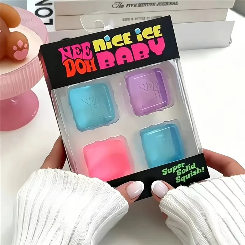 Fidget Cube Original - 2026 New NeeDoh Mini 4 Pack