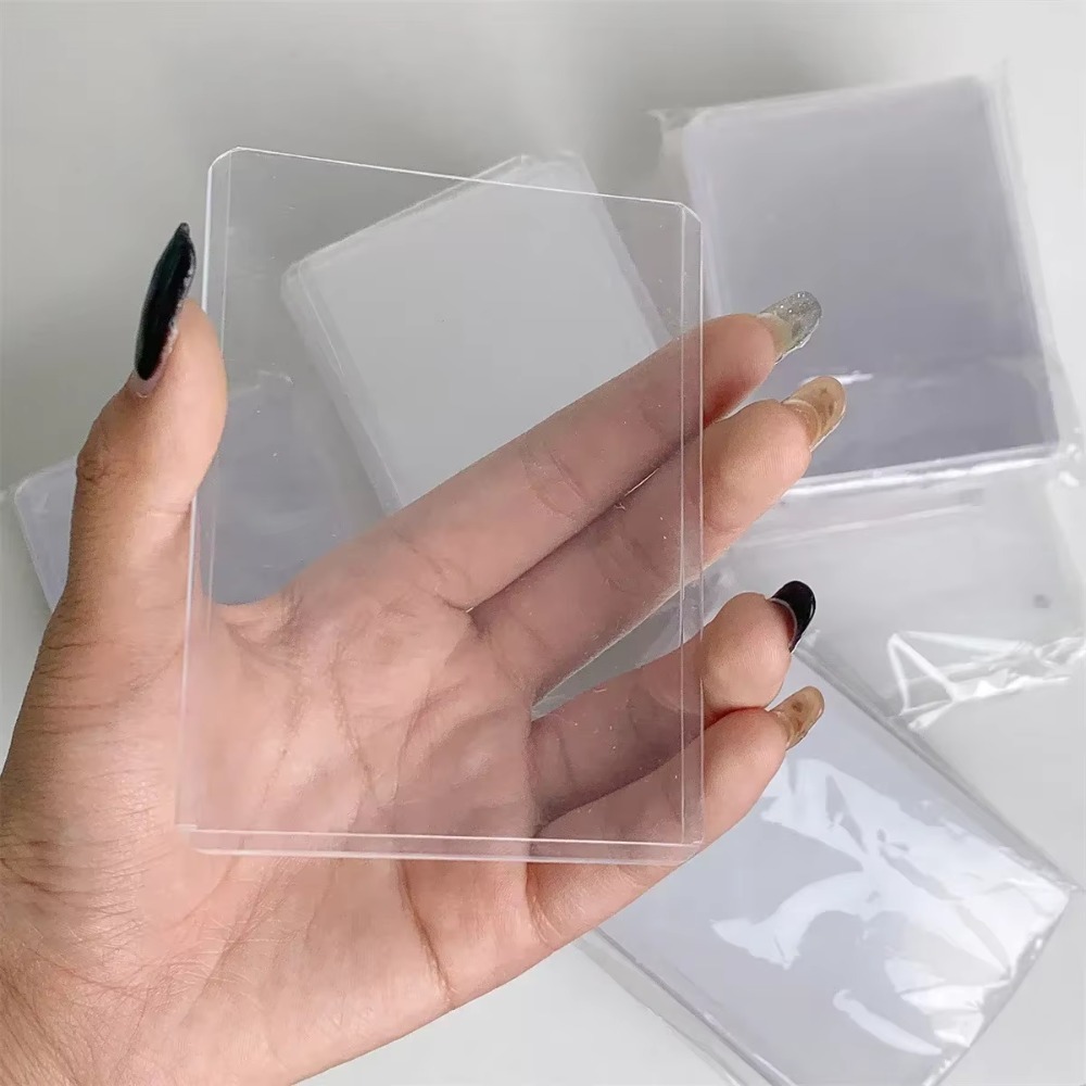 Card Penny Sleeve - 25-50pcs Hard Card Sleeves Anti Scratch