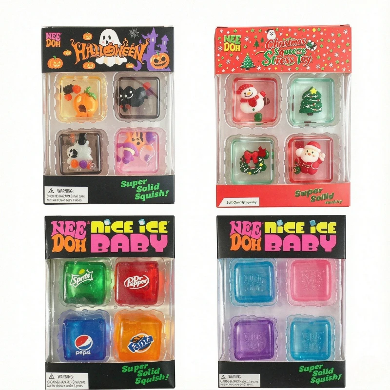 2026 New NeeDoh Mini 4 Pack Ni - огляд і ціна Fidget Cube Original