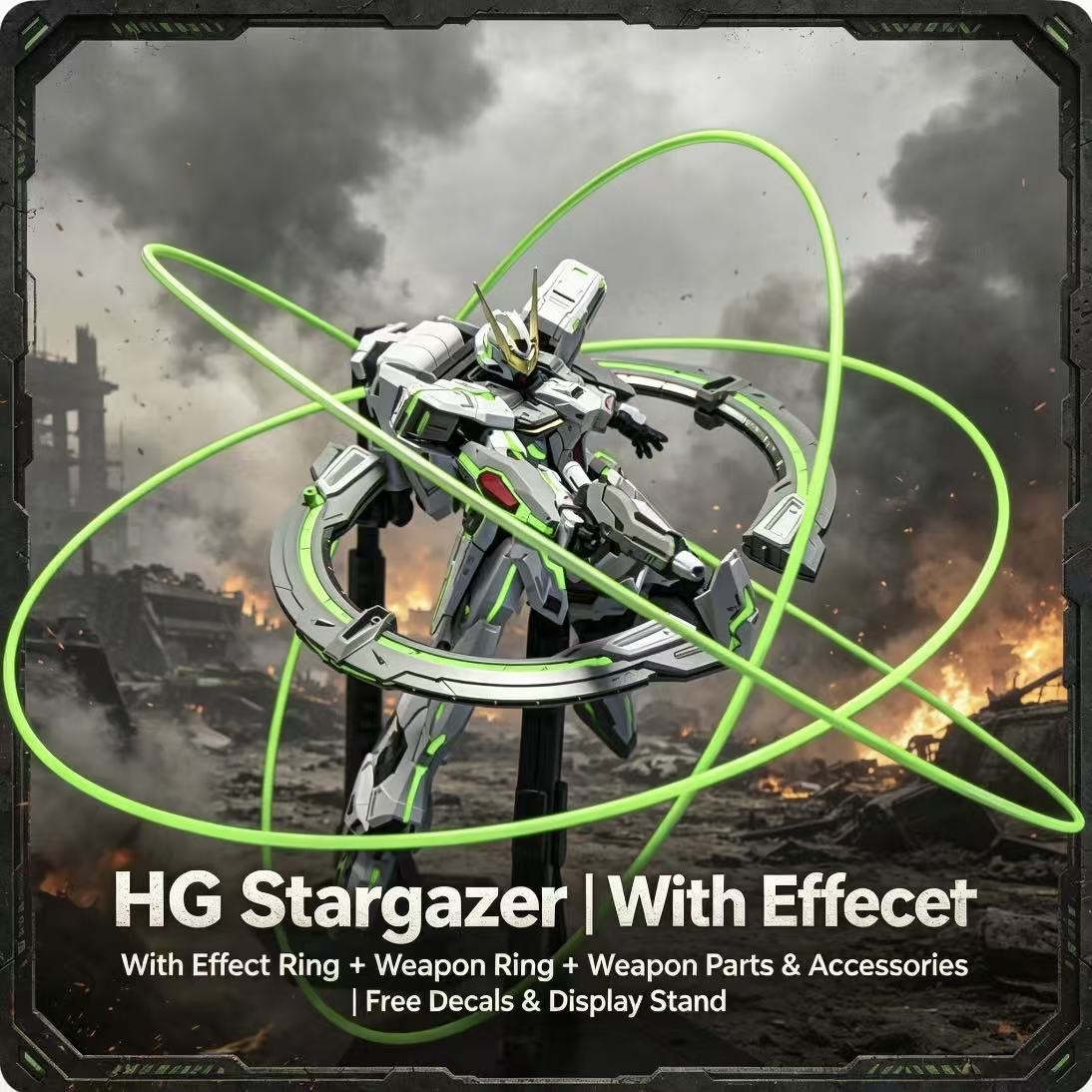 47 HG Stargazer Mecha with Eff - огляд і ціна Bandai Model Gundam Hg