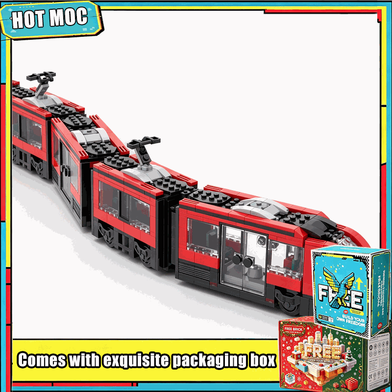 879PCS MOC Motorized Downtown  - огляд і ціна Lego Set Creator