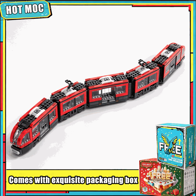 879PCS MOC Motorized Downtown  - огляд і ціна Lego Set Creator