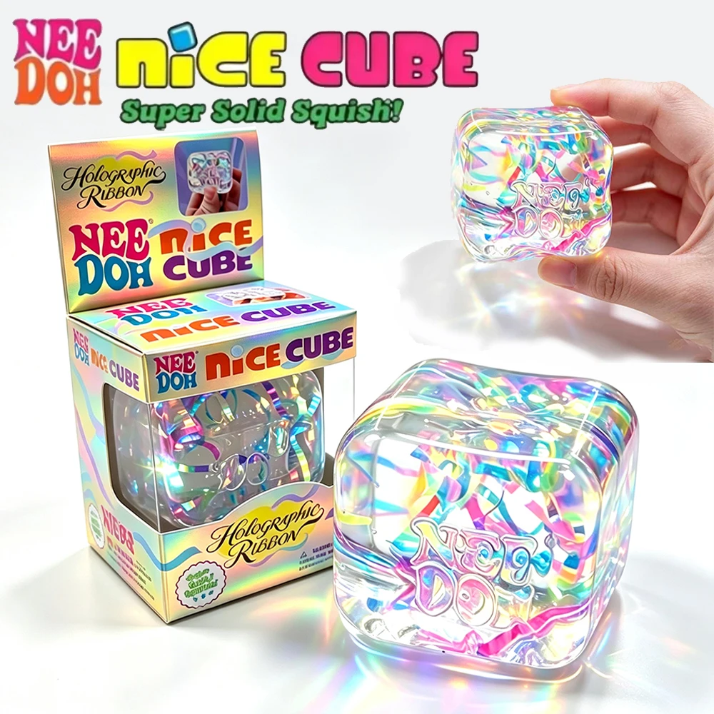 NeeDoh Nice Cube Square Sensor - огляд і ціна Fidget Cube Original