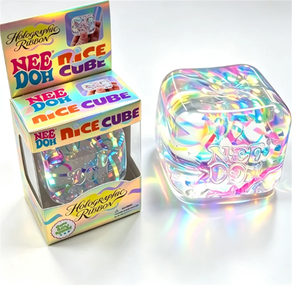 NeeDoh Nice Cube Square Sensor - огляд і ціна Fidget Cube Original