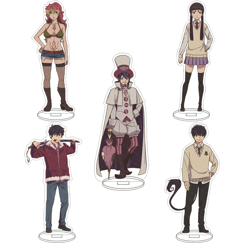 16CM Anime Blue Exorcist Rin O - огляд і ціна Figma Stand Set