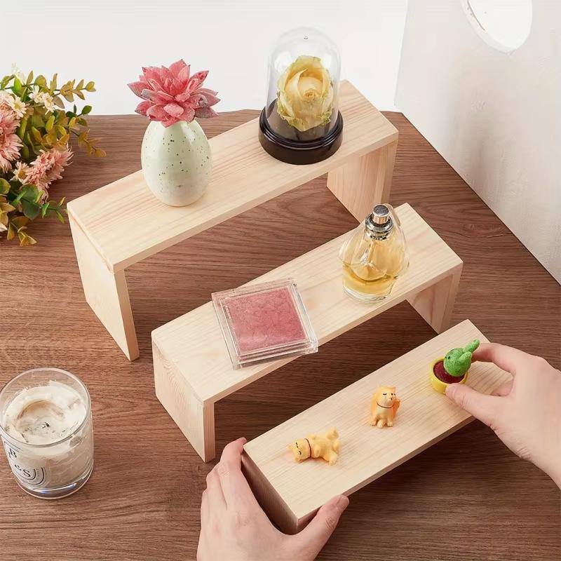 Rectangle Wood Jewelry Display - огляд і ціна Display Risers Set