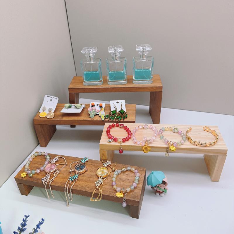 Rectangle Wood Jewelry Display - огляд і ціна Display Risers Set